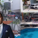 La lujosa residencia está ubicada en la calle Los Samanes esquina Selene, en el exclusivo sector Villa Vista, Distrito Nacional.